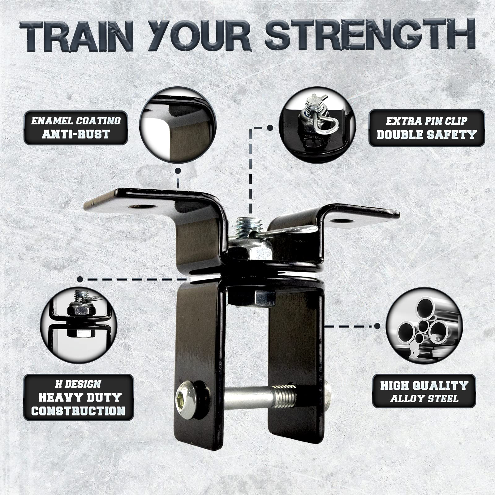 Yes4All, Heavy Duty Swing Hanger For Punching Bag - Heavy Bag Hanger - Bag Chain For Boxing Stand - Indoor Outdoor Playground Ha