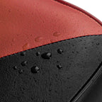 Leader Accessories A Pair Of Elite Low/High Back Folding Fishing Boat Seat (2 Seats) (Red/Charcoal/Black)