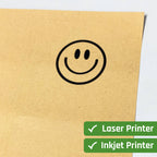 30 Sheets, Kraft Sticker Paper Labels, Laserinkjet Printing - Letter Size (85 X 11)