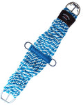 Challenger Horse 22'' Western 27 Strand Double Weave Two-Tone Mohair Roper Cinch 97Rt12-22