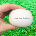Smushballs - The Ultimate Anywhere Baseball Softball Batting Practice Training Ball - White (36)