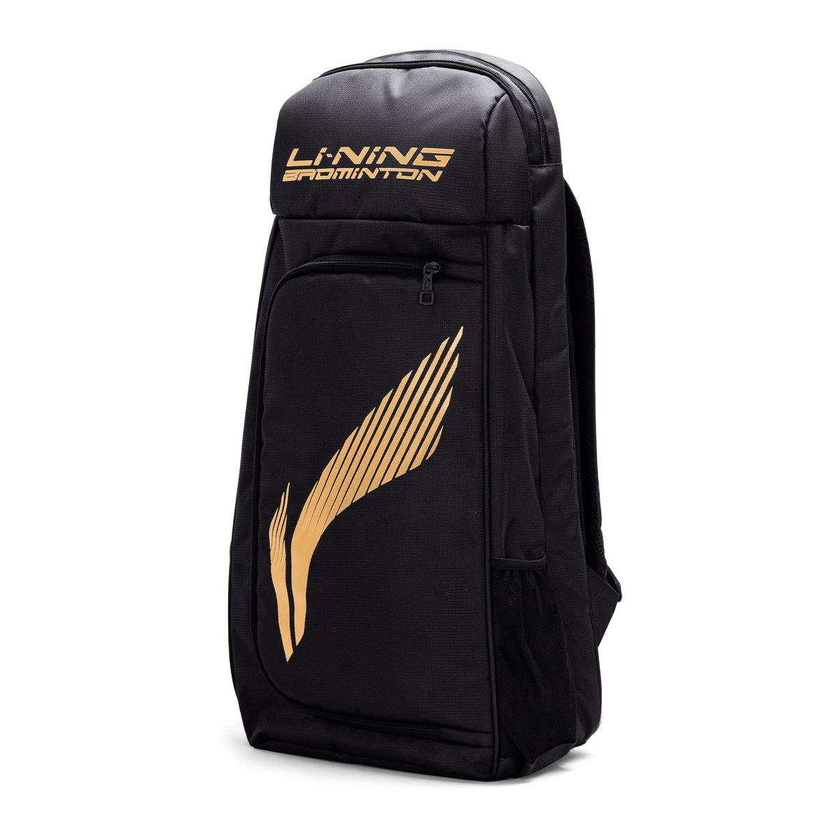 LiNing Titan Polyester Badminton Back Pack (Black, Large) | Comfortable | Multi  Panel | Unisex  Men, Boys, Girls, Women