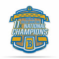 Rico Industries Ncaa California-Los Angeles Bruins Champ Shape Cut Pennant - Home And Living Room D  Cor - Soft Felt Ez To Hang