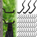 Amylove 20 Pcs Bow Hangers For Tree Stand Bow Hooks For Hunting Archery Bow Hunting Accessories Tree Stand Accessories Bow Gear