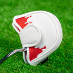 Golf Club Head Covers Mallet Putter Cover Hockey Goalie Mask Strong Magnetic Headcovers For Taylormade Spider Callaway Odyssey P