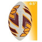 Franklin Sports Nfl Washington Commanders Football - Youth Football - Mini 8.5'' Rubber Ball - Perfect For Kids - Team Logos And