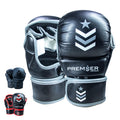Revgear MMA Gloves Premier 7 Oz, MMA Sparring Gloves, Punching Gloves, Boxing Training Gloves, Heavy Bag Gloves for Men and Wome