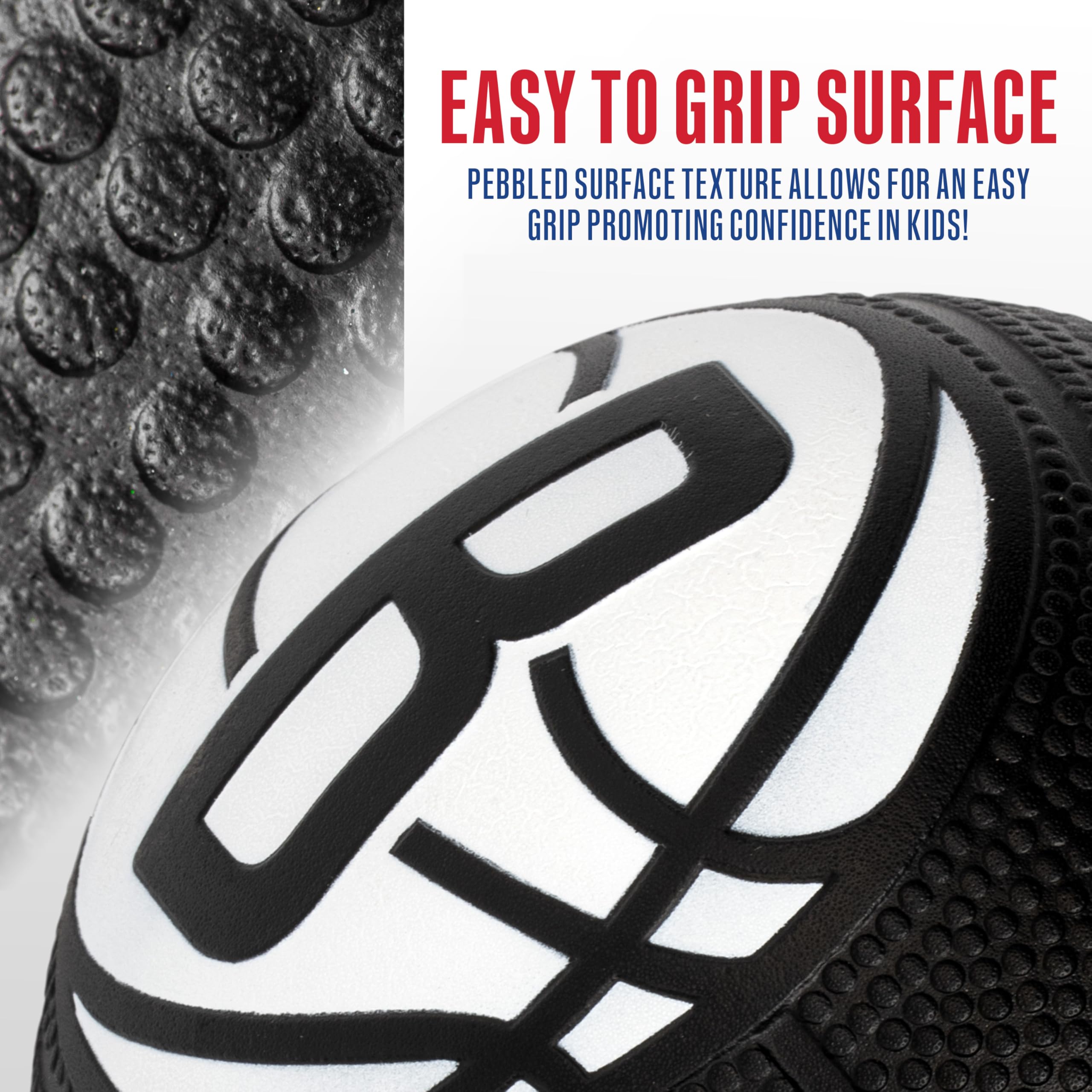 Franklin Sports Nba Brooklyn Nets Mini Foam Basketball - Kids 5.5'' Inch Toy Basketball For Over The Door + Mini Indoor Hoops -