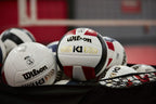 Wilson K1 Gold Indoor Game Volleyball - Official Size, Black/White