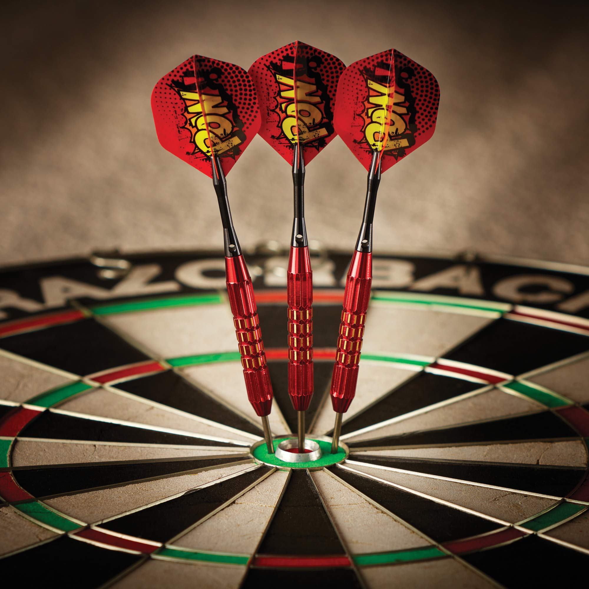Viper Comix Steel Tip Darts: Pow (Red), 22 Grams