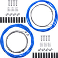 Universal Bicycle Transmission Line Bicycle Shift Derailleur Cable And Brake Cable Kit For Bicycle Mountain Road Bike Repair (Bl