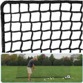 Iuzeai 10X10Ft Golf Netting High Impact Golf Practice Net(Net Only), Golf Sports Netting Barrier Nets, Heavy Duty Nylon Netting 