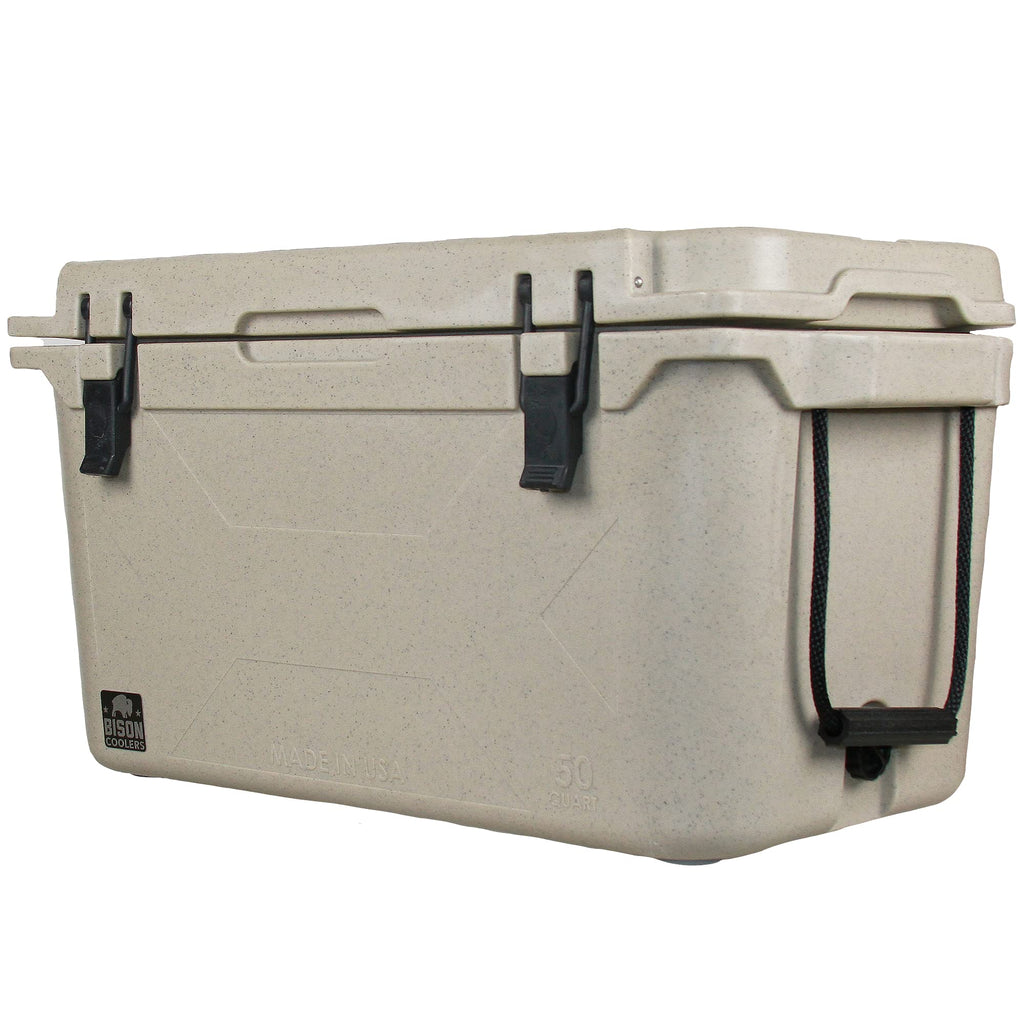 Bison Coolers Tan 50 Quart Cooler  Made In The Usa