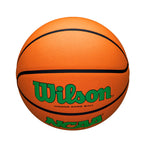 Wilson Ncaa Evo Nxt Official Indoor Game Basketball - Green/Orange, Size 6-28.5''