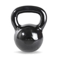 Cap Barbell Black Enamel Coated Cast Iron Kettlebell, 35 Lb