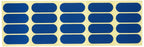 Vise Hada Patch Pre-Cut Tape (40-Piece), Aqua