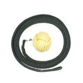 SpinTech Fire Poi Set with Monkey Fist Kevlar Wicks and Technora Tethers Flow Arts Prop High-Performance Burn Spinning for Festi
