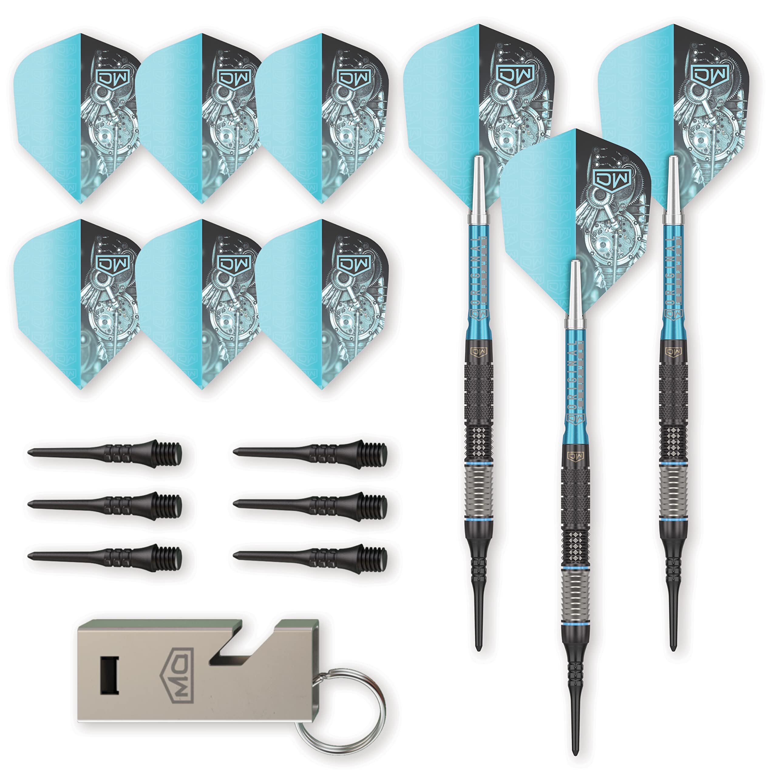 Dw Piranha 20G 90% Soft 11 Tip Darts, Precision Balanced, Accurate, And Durable - Perfect For Professional And Recreational Play