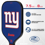 Franklin Sports Nfl New York Giants Pickleball Paddle - Pickleball X - Polypropylene Core, Team Logo - Nfl Official Licensed Pro