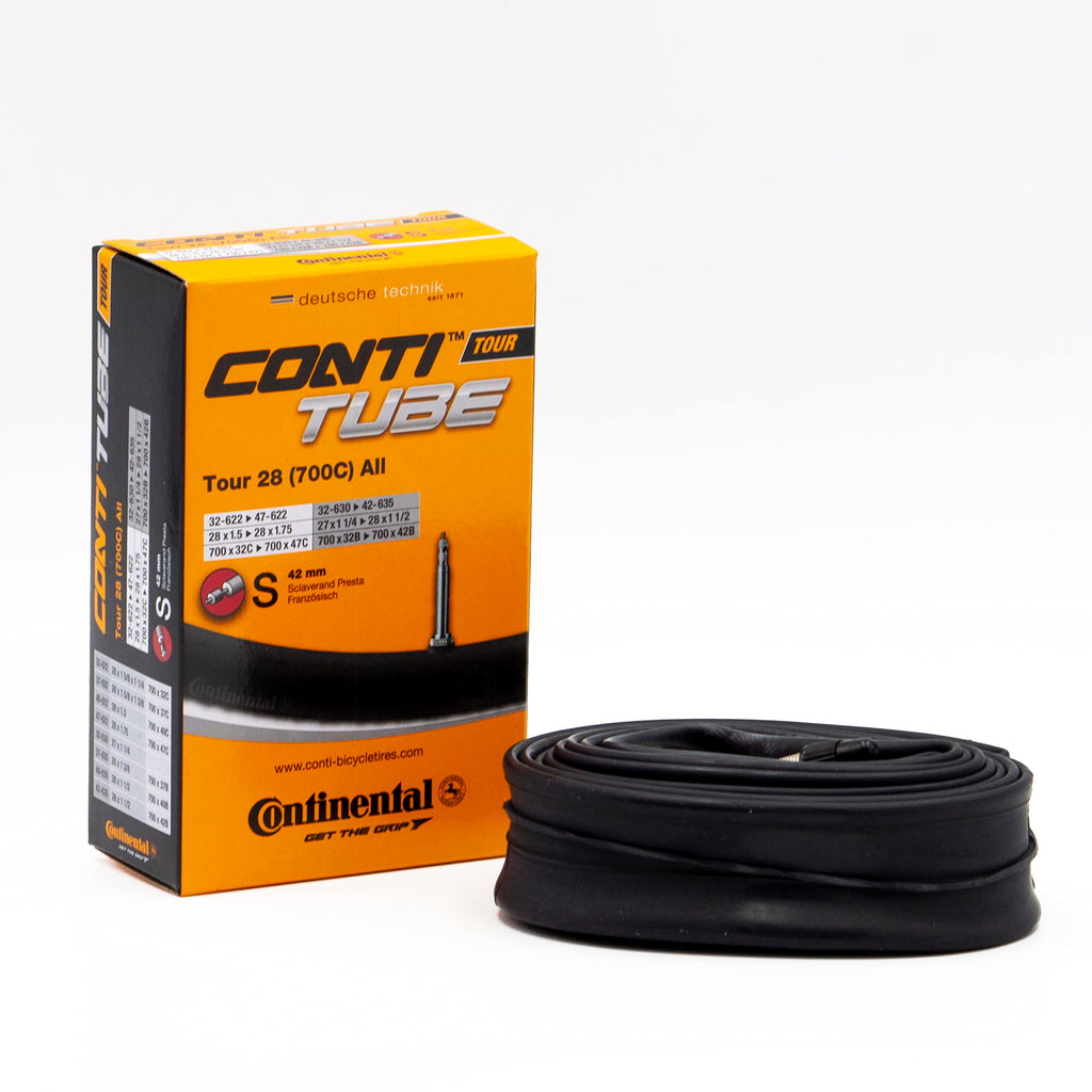 Continental 700C Bicycle Tube, 28/47 42Mm Presta Valve