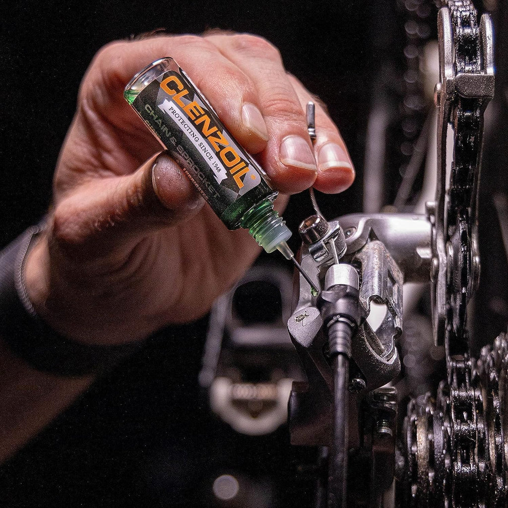 Clenzoil Chain & Sprocket Bike Chain Cleaning Oil & Tool Kit | Cleaner Lubricant Protectant [Clp] | Bike Chain Cleaner + Chain L