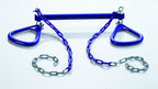 Ultimate Trapeze Bar With Rings | Purple | Compatible With Most Playsets | Easy To Install | 250Lb Capacity | Swing Hangers Not