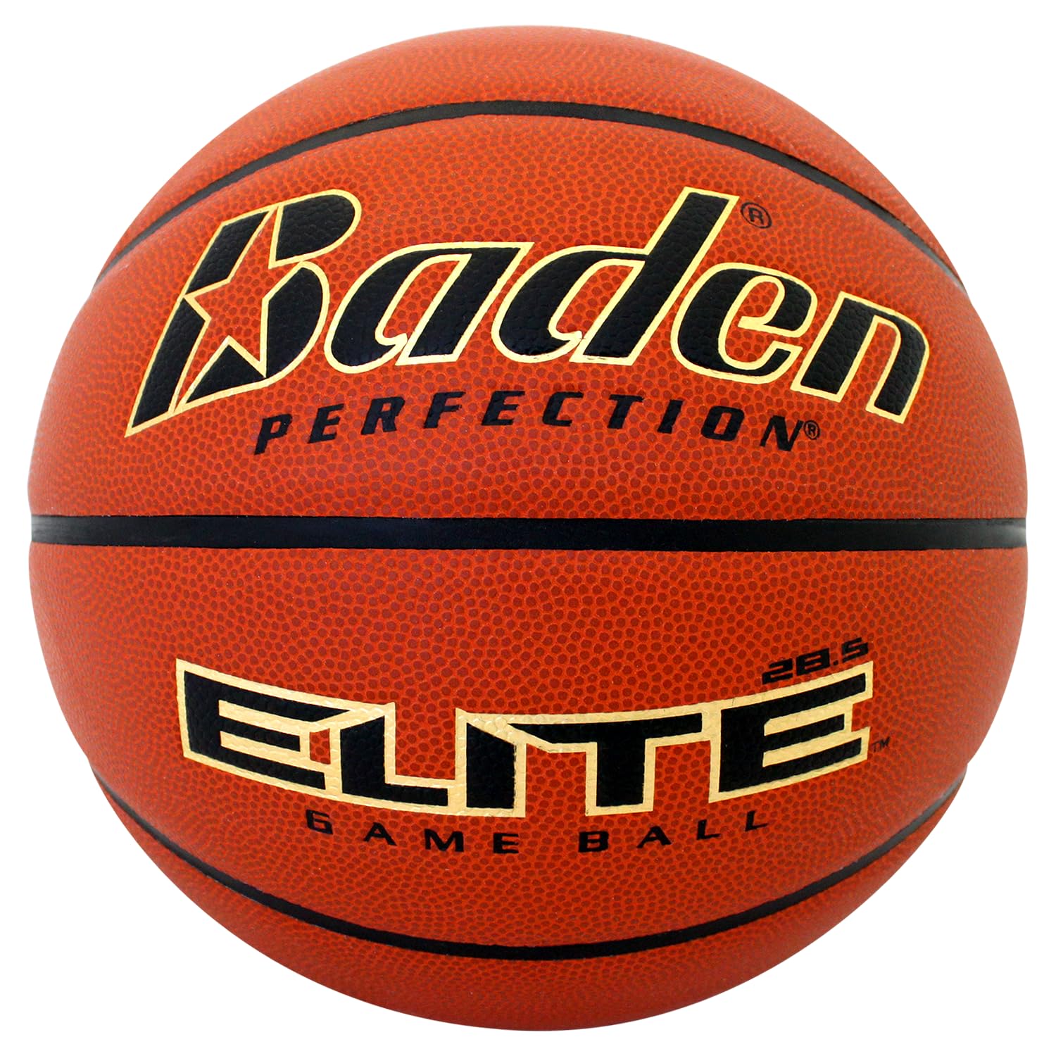 Baden Elite Indoor Game Basketball - Size 6 (28.5'')