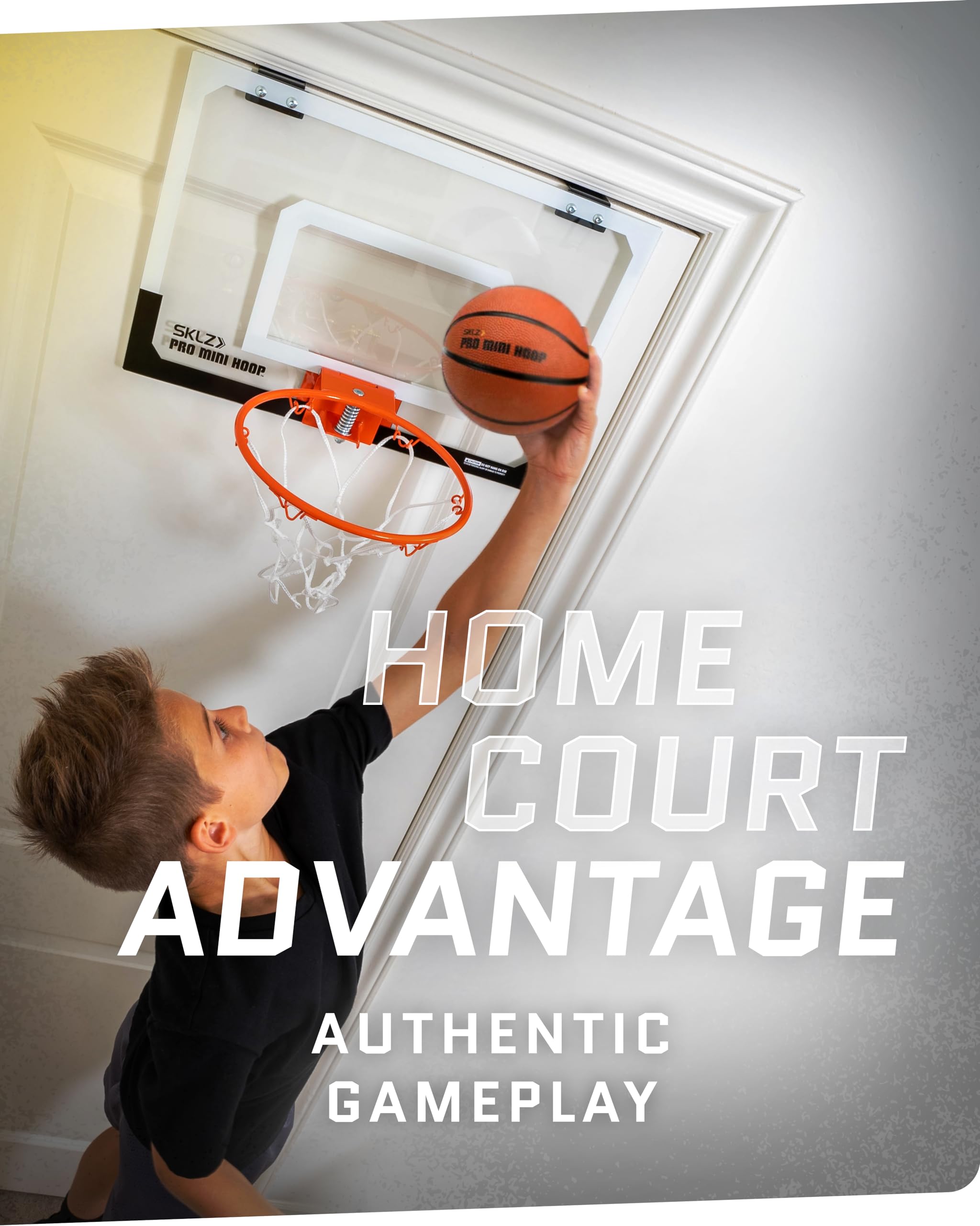 Sklz Pro Mini Basketball Hoop With Ball, Standard (18 X 12 Inches)