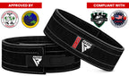 Rdx Weight Lifting Belt Powerlifting, Approved By Ipl And Uspa, 10Mm Thick 4 Leather Lumbar Back Support, Lever Buckle Equipment