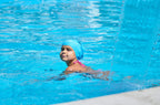 Swim Caps For Long Hair Kids - Swimming Cap For Girls Boys Kids Teens With Long Curly Hair Braids Dreadlocks - 100% Silicone Hyp