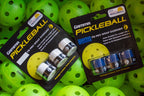 Gamma Pickleball Pro Wrap Overgrip, Extra Tacky, Durable, Moisture Absorbent, White, Blue