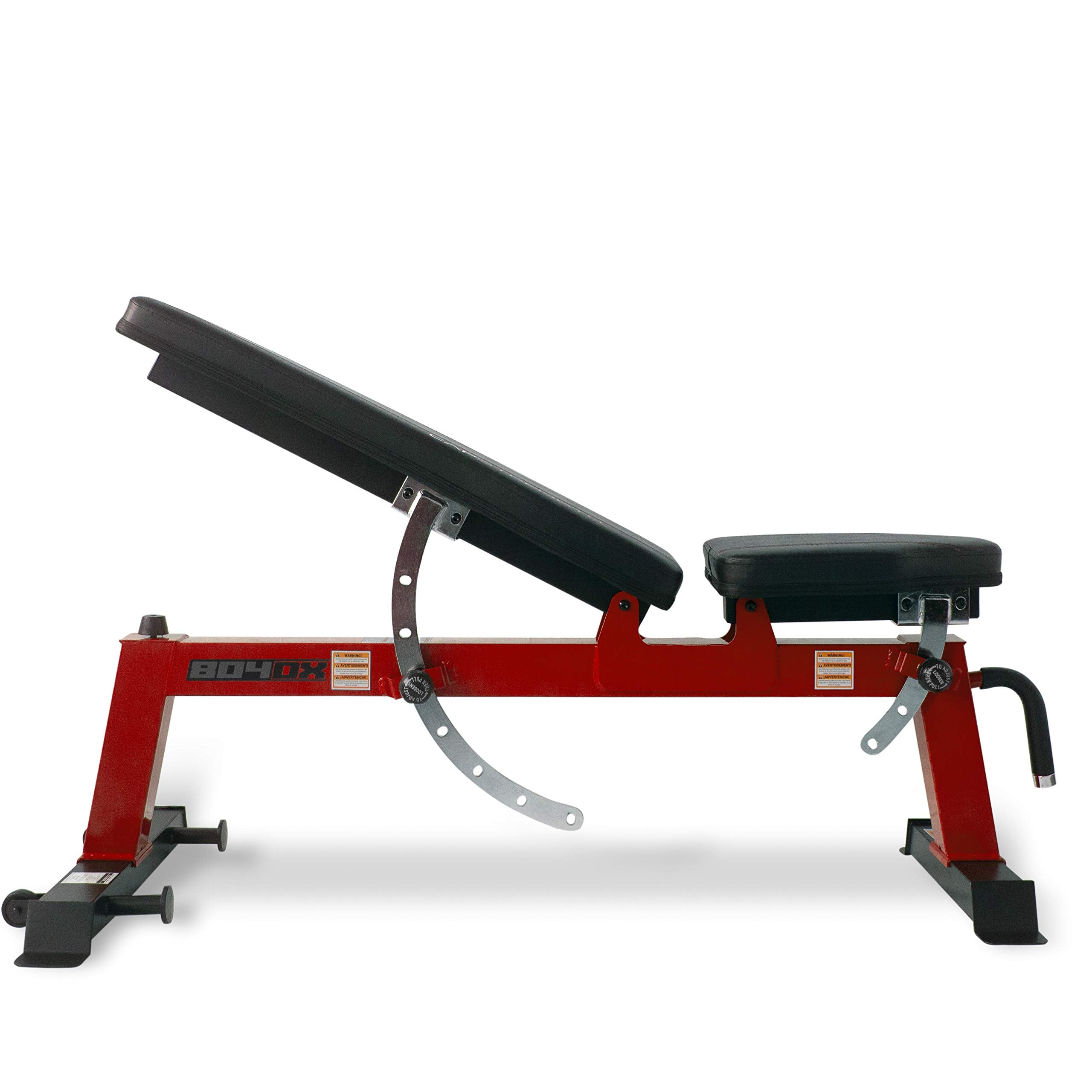 Cap Barbell Deluxe Utility Weight Bench, Red (Fm-Cs804Dx-Rd)