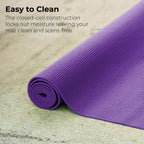 Hello Fit 10-Pack Yoga Mat, 68'' X 24'' Non Slip Exercise Mat, 4Mm Thick Gym Mat For Fitness And Stretching, Bulk Non Toxic Yoga