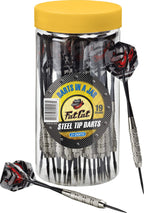 Viper By Gld Products Resolute Dart Backboard Ready To Play Bundle With League Sisal Dartboard, Throw Line, Steel Tip Darts In A