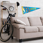 Rico Industries Ncaa Ucla Bruins Primary 12'' X 30'' Felt Wall D  Cor Pennant - Great For Home/Bed Room/Man Cave D  Cor