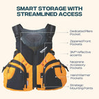 Stohlquist Keeper Fishing Lifejacket (Pfd)-Mango-M