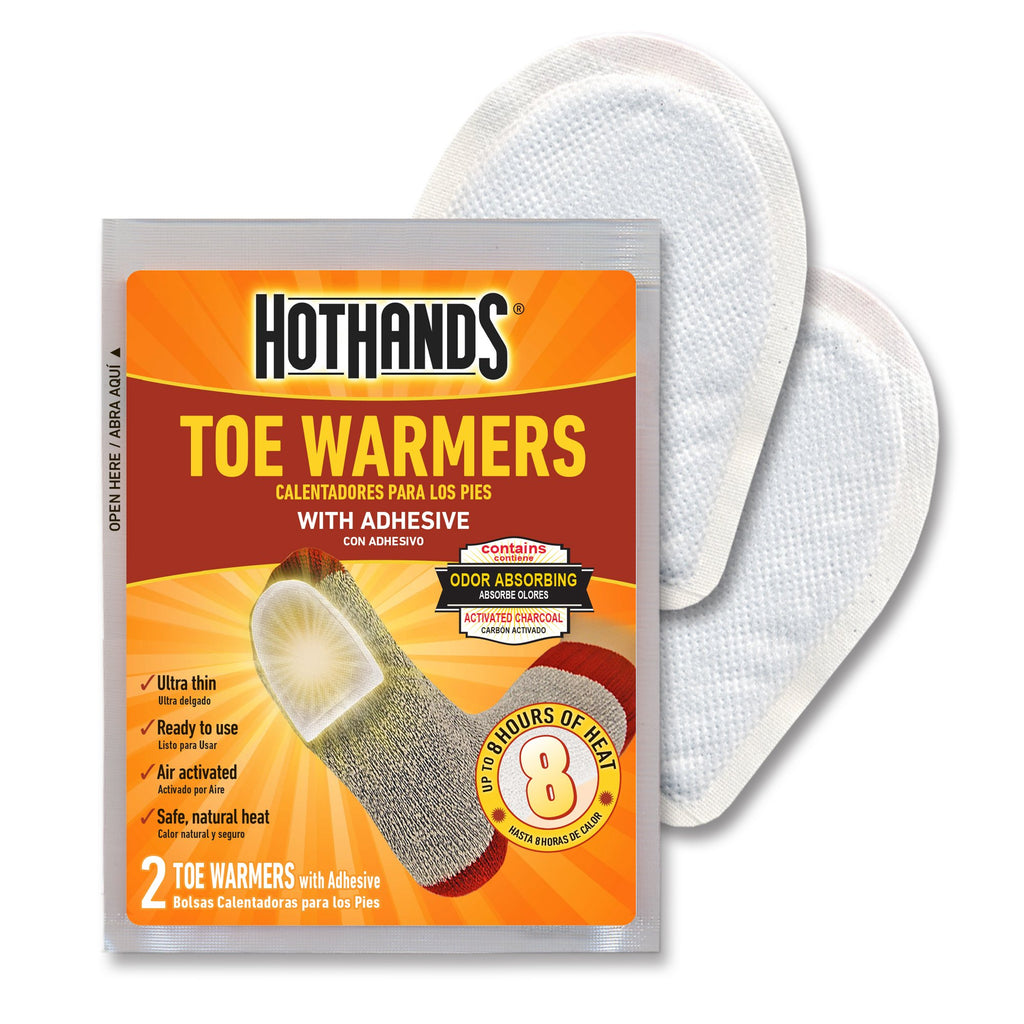 Hothands Toe Warmers - Long Lasting, Odorless, Air Activated - Up To 8 Hours Of Heat - 20 Pair