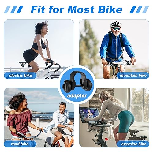 Xmifer Oversized Bike Seat, Comfortable Bike Seat - Universal Replacement Bicycle Saddle - Waterproof Leather Bicycle Seat With