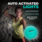 Nightball Led Volleyball - Light Up Glow In The Dark - Outdoor Volleyball Gear For Teens - Teenage Old Gift (Teal)