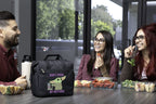 Picnic Time Star Wars Mandalorian Grogu On The Go Lunch Bag, Soft Cooler Lunch Box, Insulated Lunch Bag, (Black)