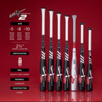 Marucci CATX2 Composite Senior League 2 5/8, -10 Drop, USA Baseball, End-Loaded