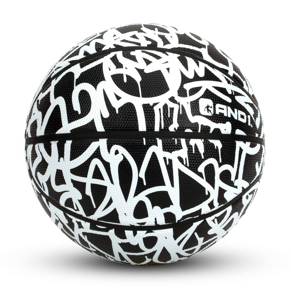 And1 Chaos Rubber Basketball: Game Ready, Office Regulation Size (29.5   ) Streetball, Made For Indoor/Outdoor Basketball Games-