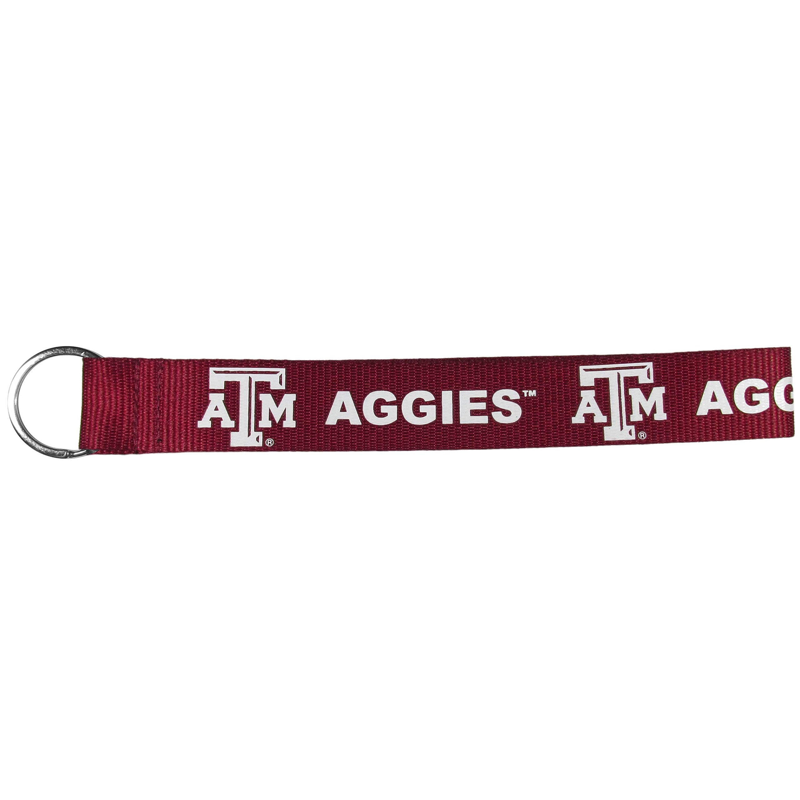 NCAA Texas A&M Aggies Lanyard Key Chain, Wristlet, Red