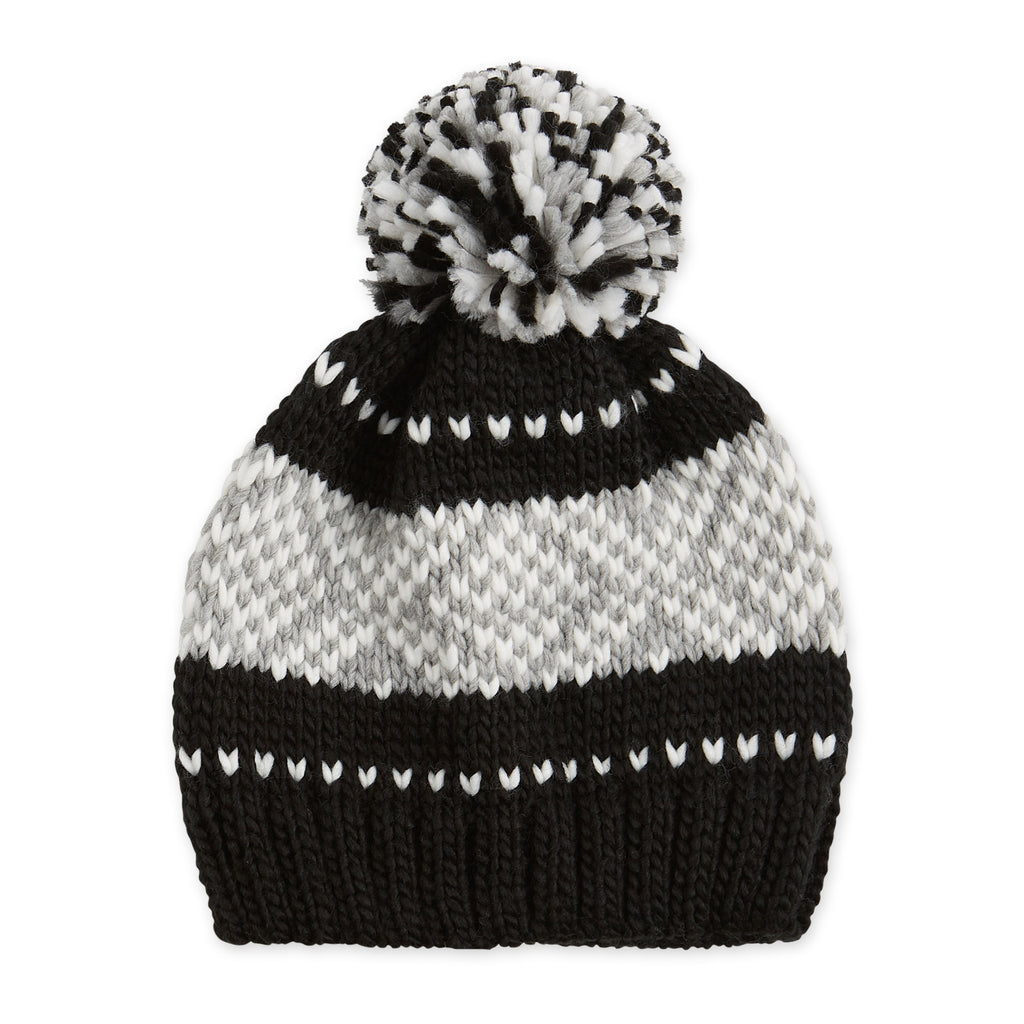 Black Nordic Beanie