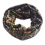 Obacle Camo Half Face Mask For Hunting Sun Dust Wind Protection Durable Camo Headband For Men Women, Seamless Lightweight Thin B
