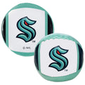 Franklin Sports Seattle Kraken Soft Sport Hockey Ball & Puck Set - Youth Toy Stuffed Ball & Puck - Team Logo - Nhl Official Lice
