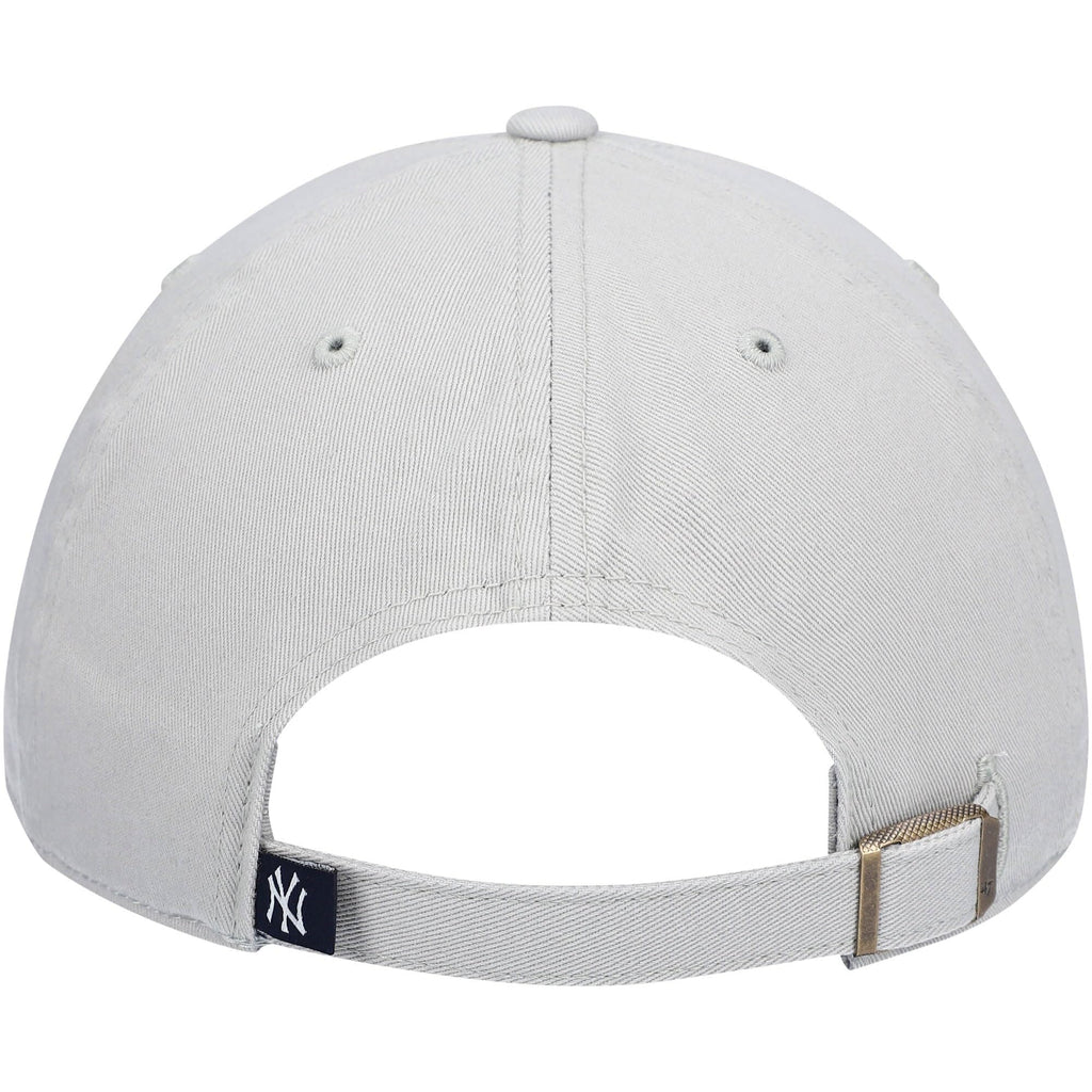 '47 New York Yankees Adjustable Cap Clean Up Mlb, New York Yankees Gray Navy, One Size