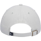'47 New York Yankees Adjustable Cap Clean Up Mlb, New York Yankees Gray Navy, One Size