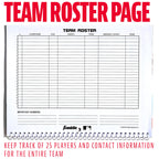 Franklin Sports Baseball + Softball Scorebook - Score Keeping Book For Stats Coaching Official Scorekeeper 25 Game