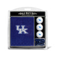 Team Golf NCAA Kentucky Wildcats Gift Set: Embroidered Golf Towel, 3 Golf Balls, and 14 Golf Tees 2-3/4 Regulation, Tri-Fold Tow